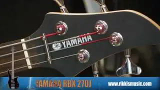 Yamaha RBX270J Bass Guitar Review by Rikki's Music Shop, Edinburgh