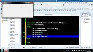 Delphi 026 TrackBar / 09 Creation dynamic