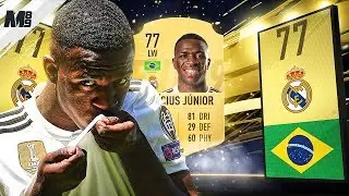 FIFA 19 VINICIUS JUNIOR REVIEW | 77 VINICIUS JUNIOR PLAYER REVIEW | FIFA 19 ULTIMATE TEAM