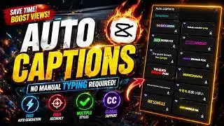 CapCut Auto Captions Tutorial – Make Videos More Engaging!