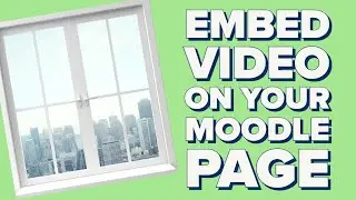 Embed video and other content in your Moodle page