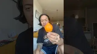 Trying the VIRAL Asian Ice-Cream ORANGE Flavor!