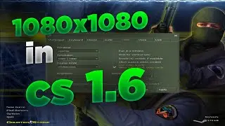 1080x1080 res in CS 1.6