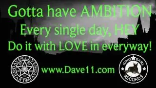 Dave Eleven - I Want to Live (Lyric Video)[HQ]