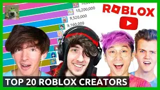 Top 20 Most Subscribed Roblox YouTubers (2011-2028 Future Predictions)