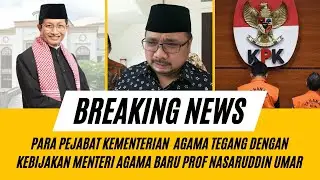 Pejabat Pusat maupun Kanwil dikementerian Agama Tegang dengan Kebijakan menteri Agama Baru.