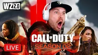 🔴 LIVE • NEW REBIRTH 2.0 MAP • WARZONE 2 SEASON 2 UPDATE • ASHIKA ISLAND