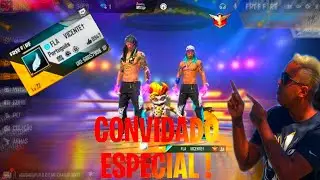🛑FREE FIRE AO VIVO 🛑- 🔥CONVIDADO ESPECIAL !🔥