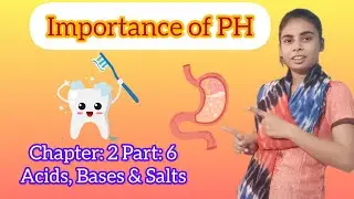 L : 2 Part :6 Importance of PH in our daily life | Science for Class 10th (2023-24) | Board exams