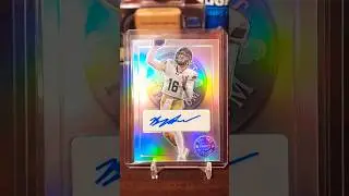 Colorado State QB Brayden Fowler-Nicolosi autograph card.2024 Leaf Pro Set Platinum. 5/15. #CSURams
