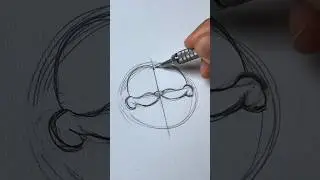 Drawing ASMR🎧 Garfield! How to Draw! (#shorts)