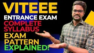 VITEEE|Entrance Exam|Exam Pattern|Syllabus|2024|Tamil|Muruga MP