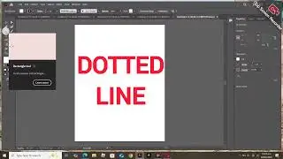 DOTTED LINES IN ADOBE ILLUSTRATOR