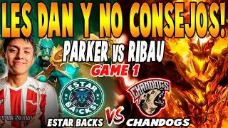 ESTAR BACKS vs CHANDOGS [GAME 1] BO3 - PARKER vs RIBAU - ESPORTS WORLD 2026 DOTA 2