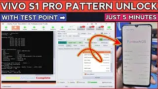 Vivo S1 PRO Pattern Lock 🔏 Remove With Test Point By Hydra Tool New Exe 