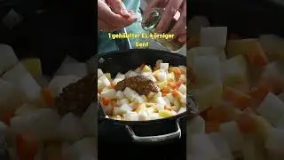 #Kohlrabi #Topf #Möhren #Kartoffeln #Erbsen #Würstchen #ichkocheheute #rezept #schnellesessen #fyp
