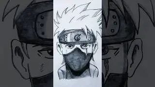How to Draw Hatake Kakashi Easy 