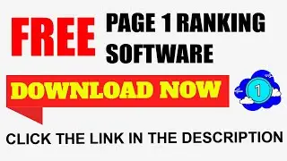 FREE Page 1 Ranking Software Download Now