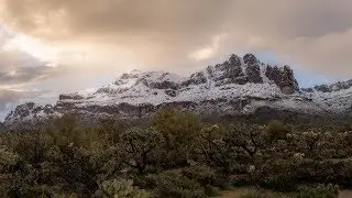 Snow Photography.... in the Arizona Desert?