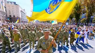 Марш захисників України до Дня Незалежності України – понад 30 тисяч ветеранів у Києві 24.08.2021