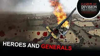 Hereos and Generals (Gameplay) - German Airplanes against US-Aircraft