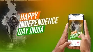 Happy Independence Day India Motion Graphics 2024