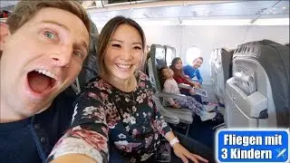 Flying with five people ✈️ Vacationing with three kids! Renting a rental car for the first time w...
