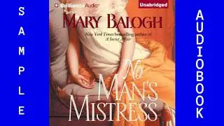 No Mans Mistress Romance Mary Balogh Audiobook Sample  ISBN9781455818648