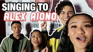 WE SANG WITH ALEX AIONO! FEELS LIKE TOUR 2018!