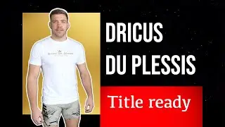 Dricus Du Plessis - Title ready