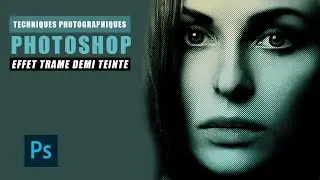 PHOTOSHOP - TRAME DE DEMI TEINTE (HALF TONE)