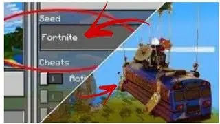 MOD DE FORTNITE NO MINECRAFT