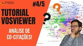Como fazer análise de cocitações no VosViewer? Bibliometria [prático]!