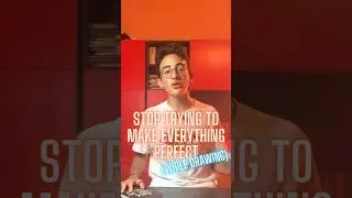 How To STOP Perfectionism DRAWING | #drawing #artist #art #perfectionism #perfect #addiction