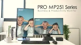PRO MP251 - The First 24.5-inch 100Hz EyesErgo Monitor | MSI India