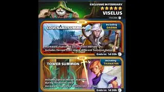 🎁🎁 BIG SUMMONS!!! 40x Covenant + 30x Styx Tower pulls  🎁🎁 Chasing after C Ariel!!! 😊😊