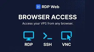 RDPWEB -  Access Your VPS From Any Browser