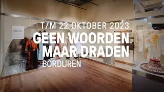 Geen woorden maar draden | Borduren