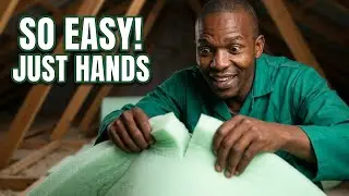 DIY Roof Insulation Made Simple | Tear vs Cut - Which Wins?