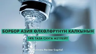 Борбор Азия өлкөлөрүнүн калкынын 14%  таза сууга жетпейт