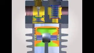 Air compressor－intake & exhaust