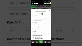 How to open a betway Account.