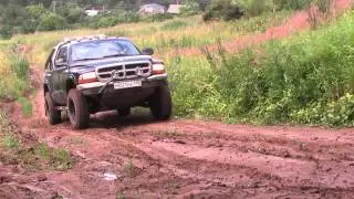 Mud tires in action