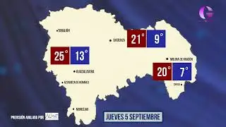 El tiempo 05 de septiembre