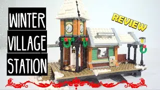 Winter Village Station - A LEGO Review 10259