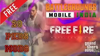 gta 5 free mein 20 peds mods milenge pubg free fire ke