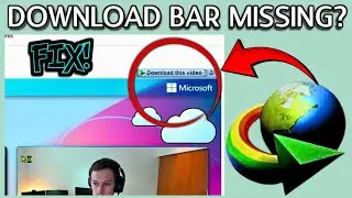 IDM Download Bar Not Showing FIX!