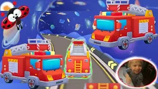 Марк спасает зверюшек из горящего здания/ИГРА в пожарника