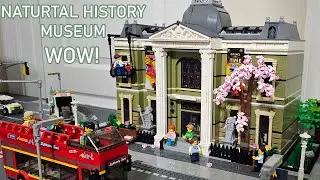 The new 2023 Lego Natural History Museum modular