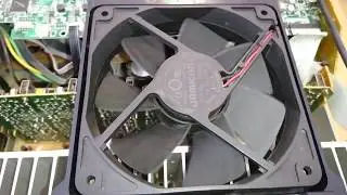 Onkyo, How to connect Onkyo 616 Cooling Fan to a internal 12v supply. Part 2